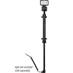 Buyers Products 1494361 43"-61" Aluminum Push-Up Light Pole w/ 360° Rotation - BUY 1494361