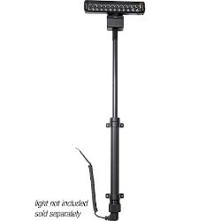 Buyers Products 1494361 43"-61" Aluminum Push-Up Light Pole w/ 360° Rotation - BUY 1494361