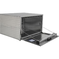 Buyers Products 1705116 18" x 24" x 30" Diamond Tread Aluminum Underbody Truck Box - BUY 1705116