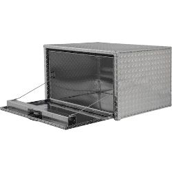 Buyers Products 1705116 18" x 24" x 30" Diamond Tread Aluminum Underbody Truck Box - BUY 1705116