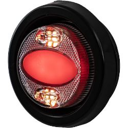 Buyers Products 5622001 2" Amber/Red Marker Strobe Combo Light - BUY 5622001