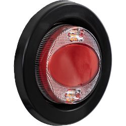 Buyers Products 5622501 2.5" Marker Strobe Combo Light - Red Marker/Amber Strobe - BUY 5622501