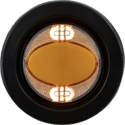 Buyers Products 5622502 2.5" Marker Strobe Amber/Amber Combo Light - BUY 5622502