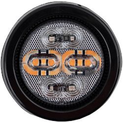 Buyers Products 5622516 2.5-Inch Class 1 Marker Strobe Combo Light - Amber/Amber - BUY 5622516