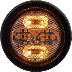 Buyers Products 5622516 2.5-Inch Class 1 Marker Strobe Combo Light - Amber/Amber - BUY 5622516