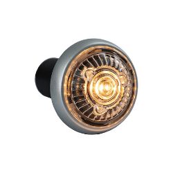 Buyers Products 5623410 1 Inch Round Combination Marker-Strobe - Red Marker/Amber Strobe - BUY 5623410