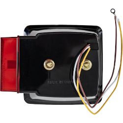 Buyers Products 5625112 Passenger Side 5 Inch Box-Style LED Stop/Turn/Tail Light for Trailers Over 80 Inches Wide, Rear Facing - BUY 5625112