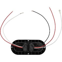 Buyers Products 5626133 6 Inch Red Oval LED Stop/Turn/Tail Surface Mount Light Kit with 14 LEDs - BUY 5626133