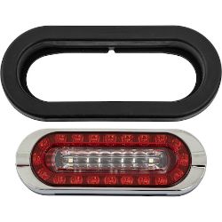 Buyers Products 5626261 6 Inch Combination LED Stop/Turn/Tail & Backup Light with Grommet and Plugs - BUY 5626261