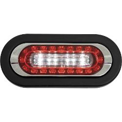 Buyers Products 5626261 6 Inch Combination LED Stop/Turn/Tail & Backup Light with Grommet and Plugs - BUY 5626261