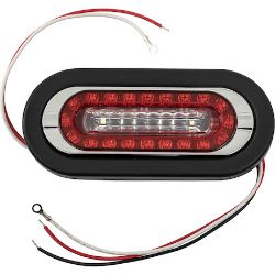 Buyers Products 5626261 6 Inch Combination LED Stop/Turn/Tail & Backup Light with Grommet and Plugs - BUY 5626261