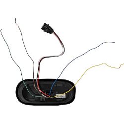 Buyers Products 5626414 6 Inch Combination LED Stop/Turn/Tail, Backup & Strobe Light with 17 LEDs, Amber/Green, Not Heated - BUY 5626414