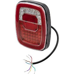 Buyers Products 5626782 Low Profile Combination Rear LED Light with Strobe - BUY 5626782