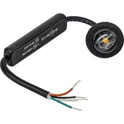 Buyers Products 5627529 3/4-Inch Class 2 Combination Marker Strobe - Amber Marker/Green Strobe - BUY 5627529