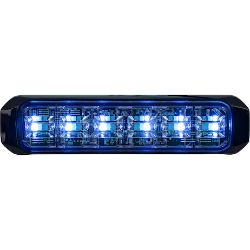 Buyers Products 8891828 5 Inch Wide Angle Tri-Color LED Strobe Light, Amber/Blue/Clear - BUY 8891828