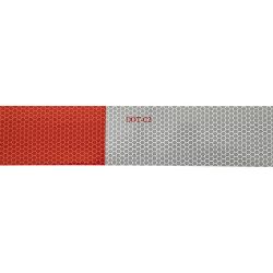 Buyers Products CT185RW 2" x 18" Precut DOT Conspicuity Tape, Red/White, 5-Pack - BUY CT185RW