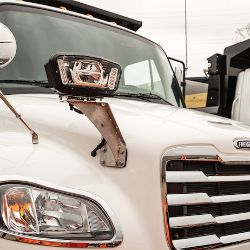 Buyers Products PLB18SS Stainless Steel Plow Light Bracket Kit for Freightliner M2-106 - BUY PLB18SS