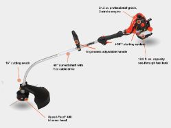 ECHO GT-225SF 21.2cc Curved Shaft Trimmer - ECH GT-225SF