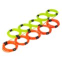 EGO AL2420PD 0.095" Dual Color Pre-Cut Twisted Trimmer Line (5-Pack) 
