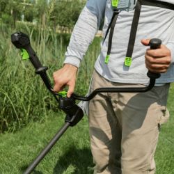 EGO BCX4500 Commercial Carbon Fiber Shaft Bike Handle Brush Cutter (Tool Only) - EGO BCX4500