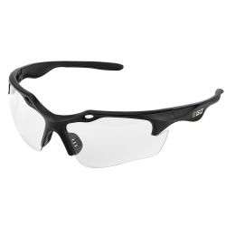 EGO GS001 Clear Lens Anti-Scratch Safety Glasses w/ 99.9% UV Protection, ANSI Z87.1 Rated 