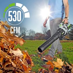EGO LB5302 56V 530 CFM 110 MPH Cordless Leaf Blower Kit w/ 2.5Ah Battery & Charger - EGO LB5302