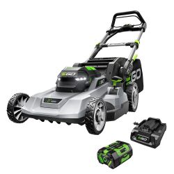 EGO LM2112 21" 56V Battery Walk-Behind Push Lawn Mower Kit w/ 4.0Ah Battery & Charger - EGO LM2112