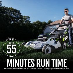 EGO LM2114 21" 56V Cordless Push Lawn Mower with 6.0Ah Battery & 320W Charger Included - EGO LM2114