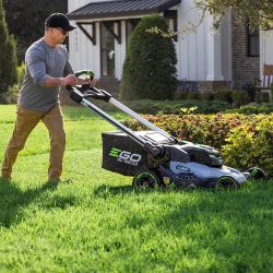 EGO LM3004SP-2 30" 56V Cordless Self-Propelled Lawn Mower w/ Dual Motors, (2) 6.0Ah Batteries & Dual-Port Charger - EGO LM3004SP-2