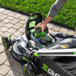 EGO LM3004SP-2 30" 56V Cordless Self-Propelled Lawn Mower w/ Dual Motors, (2) 6.0Ah Batteries & Dual-Port Charger - EGO LM3004SP-2