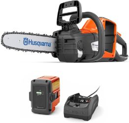 Husqvarna 967863704 T540iXP 16" Battery-Powered Top Handle Chainsaw Kit w/ BLi300 Battery & QC500 Charger 