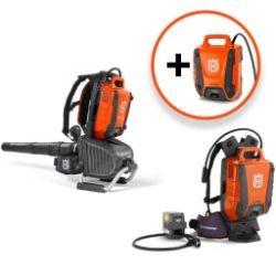Husqvarna 970502602 550iBTX Pro Battery Backpack Blower Kit w/ BLi450 Battery & QC500 Charger 
