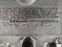 Kawasaki FD791D-S01S 791cc 1-1/8" x 3-15/16" 26hp Direct Fuel Injected Liquid Cooled Engine w/ Canister Filter - KAW FD791D-SS01S