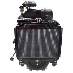 Kawasaki FD791D-S01S 791cc 1-1/8" x 3-15/16" 26hp Direct Fuel Injected Liquid Cooled Engine w/ Canister Filter - KAW FD791D-SS01S