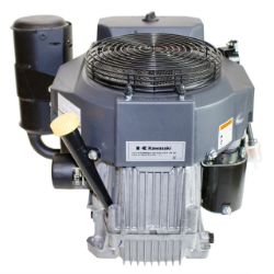 Kawasaki FH580V-S20S 580cc 1" x 3-5/32" 19hp Electric Start Engine w/ Muffler - KAW FH580V-GS20S