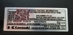 Kawasaki FH680D-S08S 680cc 1-1/8" x 3-15/16" 23hp Engine without Muffler - KAW FH680D-JS08S
