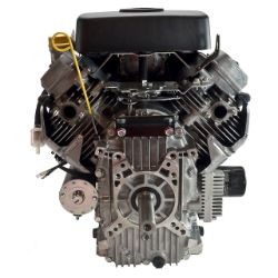 Kawasaki FH721D-S01S 721cc 1-1/8" x 3-15/16" 25hp Electric Start Standard Engine with Muffler  