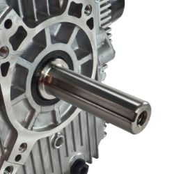Kawasaki FH721D-S01S 721cc 1-1/8" x 3-15/16" 25hp Electric Start Standard Engine with Muffler  - KAW FH721D-LS01S