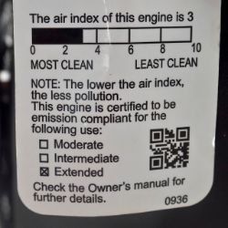 Kawasaki FH721D-S08S 721cc 1-1/8" x 3-15/16" 25hp Engine w/ Canister Air Filter - KAW FH721D-JS08S