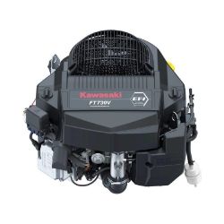 Kawasaki FT730V-W00S 726cc 1-1/8" x 4-9/32" 26hp Engine without Muffler - KAW FT730V-BW00S
