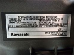 Kawasaki FX820A-S05S 820cc 1-1/8" x 4-9/32" 34.5hp Engine w/ Canister Air Filter - KAW FX820A-AS05S