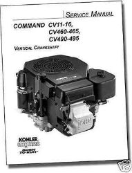 Kohler 12 690 01 Service Manual CV11-16/CV460-465/CV490-49 
