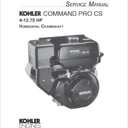 Kohler 63 690 01 SM CS4-12.75 Command Pro CS 