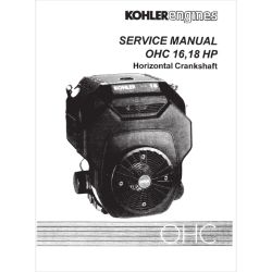 Kohler TP-2480 TH16 & 18 Service Manual 