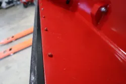 MEGA Attachments 202065 Bully Bucket Poly Edge Replacement for Toro Multi Force 