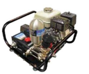 Maruyama MS417ECH Belt-Driven Triplex Piston Pump & Honda GX160 Engine Combo 