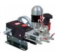 Maruyama MS759 Belt-Driven Triplex Piston Pump, 17.5 GPM & 725 PSI 
