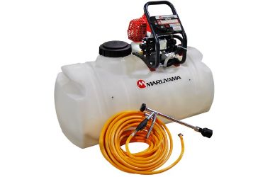 Maruyama MS75E-25SS 25-Gallon Gas-Powered Spot Sprayer w/ 30.1cc 2-Cycle Engine & Duplex Piston Pump 25 Gallon Spot Sprayer w/ MS75E