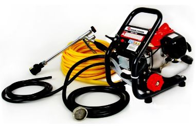 Maruyama MS75E Gas-Powered Barrel Top Sprayer w/ 30.1cc 2-Cycle Engine 2-Cycle Engine Barrel Top Stop