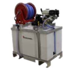 Maruyama MSD51-100T 100-Gallon Skid Sprayer w/ Honda GX200 Engine & Manual Hose Reel 
